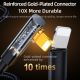 8. Kabel Joyroom Gaming Cable S-UL012A6 Lightning (kątowy) / USB-A (prosty) 2.4A 1.2 m - niebieski