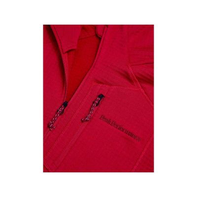 4. Bluza PEAK PERFORMANCE W Trail Polartec Zip Hood bordowy