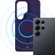 8. Etui 3mk Smoke MagCase na Samsung Galaxy S25 Ultra - fioletowe-półprzezroczyste