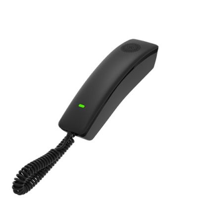 3. Telefon VoIP Fanvil H2U czarny | HD Audio, RJ45 100Mb/s PoE, montaż na ścianie