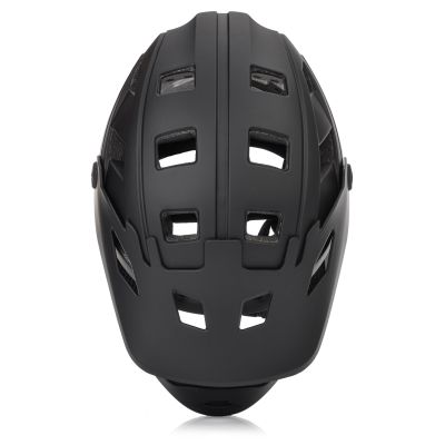 7. Kask rowerowy full-face Meteor Hydra S 51-55 cm czarny