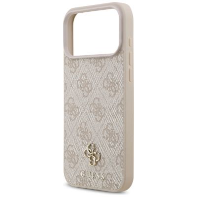 6. Etui Guess 4G Small 4G and Classic MagSafe na iPhone 17 Pro Max - różowe
