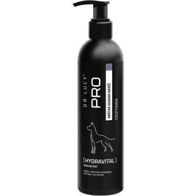 DR LUCY - PRO HYDRAVITAL 250 ML - NAWILŻAJĄCA ODŻYWKA Z ALOESEM, JEDWABIEM I KIEŁKAMI PSZENICY, DLA PSÓW