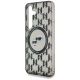6. Etui Karl Lagerfeld Button Karl&Choupette Heads On KL Pattern MagSafe Samsung Galaxy S25 czarny