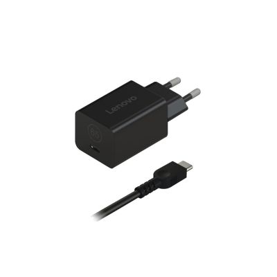 Lenovo GaN Nano 65W Uniwersalne Czarny Prąd przemienny Wewnętrzna