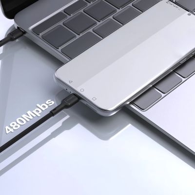 5. Kabel Dudao L9C 65W USB-C - USB-C 1m - czarny