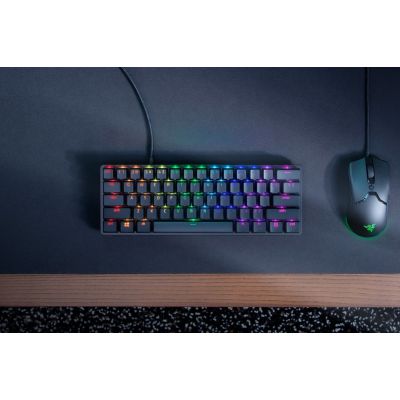 3. Razer Huntsman Mini klawiatura Gaming USB QWERTZ Niemiecki Czarny