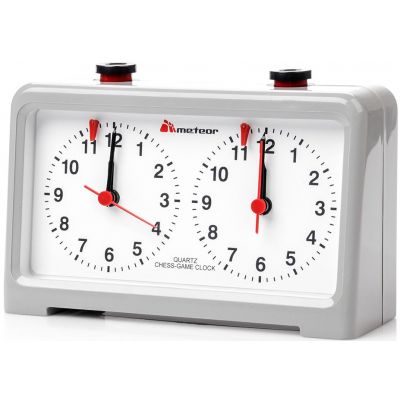 Zegar szachowy Meteor 24320, kolor szary