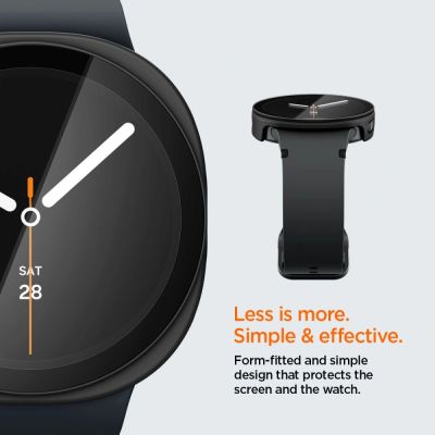 7. Etui Spigen Thin Fit 360 na Samsung Galaxy Watch 44 mm - czarne