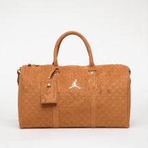 Torba damska Air Jordan Jam Suede Monogram Duffle Bag Cognac - MA9205-X6X