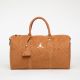 Torba damska Air Jordan Jam Suede Monogram Duffle Bag Cognac - MA9205-X6X