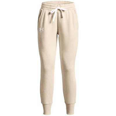 2. Spodnie damskie Under Armour Rival Fleece kremowe 1356416 783 XL