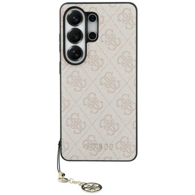 8. Etui Guess 4G Classic Logo Charm MagSafe na Samsung Galaxy S26 Ultra - różowe