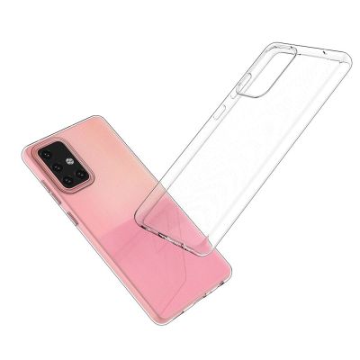 6. Żelowy pokrowiec etui Ultra Clear 0.5mm Samsung Galaxy A73 przezroczysty