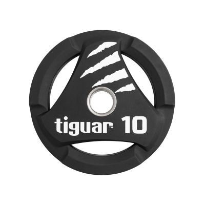 3. Talerz olimpijski tiguar PU 10 kg TI-WTPU01000