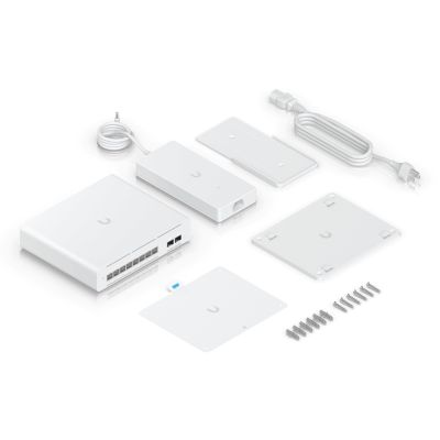 17. Switch UBIQUITI USW-PRO-XG-8-POE UniFi Pro XG 8 PoE Zarządzany L2/L3 10G Ethernet (100/1000/10000) Obsługa PoE Szary