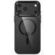 3. Etui Tech-Protect Magmat Magsafe CC na iPhone 17 Pro Max / 18 Pro Max - przezroczysto-czarne
