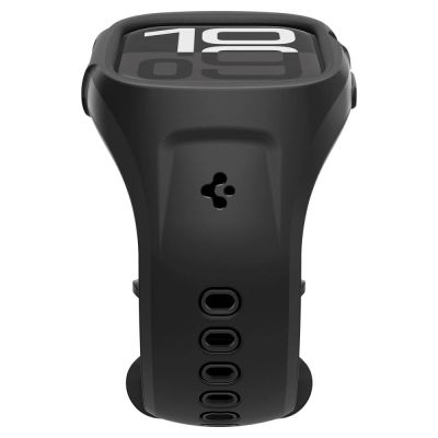 6. Pasek Spigen Liquid Air Pro na Apple Watch 46 mm - czarny mat