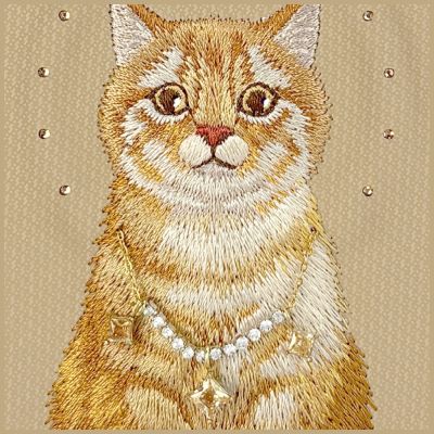 6. Etui Nimmy Lucky Fashion Cat MagSafe na iPhone 17 Pro - brązowe