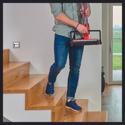 10. Einhell CLEANEXXO mop 400 ml Mokry Czerwony
