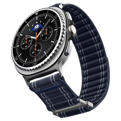 5. Pasek Spigen WBF0 na Samsung Galaxy Watch 40 / 44 / 46 mm - szary