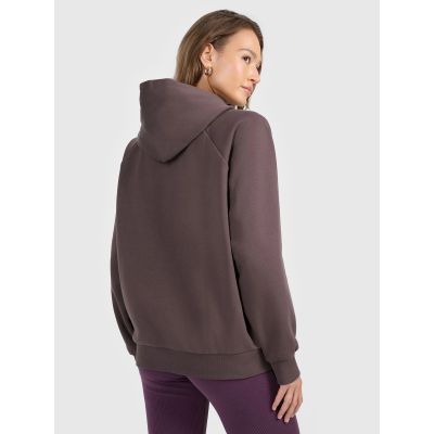 2. Bluza dresowa nierozpinana z kapturem damska 4F 4FRAW25TSWSF2775-82S