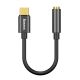 2. Adapter Baseus L54 do słuchawek USB-C / mini jack 3.5mm DAC 24 bit 48 KHz - czarny