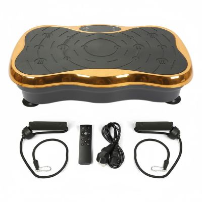 Extralink Moonwalk SpinMove Złoty | Platofrma Wibracyjna do Ćwiczeń Fitness | 200W