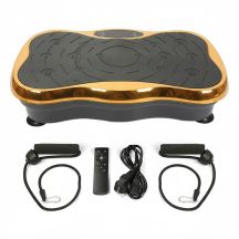 Extralink Moonwalk SpinMove Złoty | Platofrma Wibracyjna do Ćwiczeń Fitness | 200W
