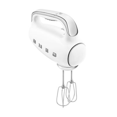 18. Mikser ręczny Smeg HMF01WHEU w kremie w stylu retro z lat 50.