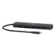 CLUB3D CSV-2553 huby i koncentratory USB Type-C 5000 Mbit/s Czarny