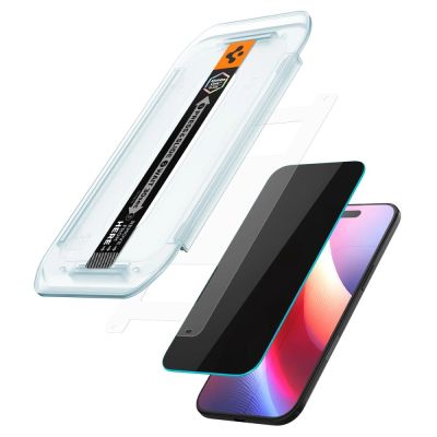 3. Szkło prywatyzujące Spigen Glas.TR EZ Fit 2-pack na iPhone 17 Air