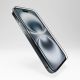 5. Szkło hybrydowe Puro Flexible Glass D3O z czarną ramką do iPhone 16 / iPhone 15 / iPhone 15 Pro