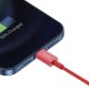 8. Baseus Superior kabel USB - Lightning 2,4 A 1 m czerwony (CALYS-A09)