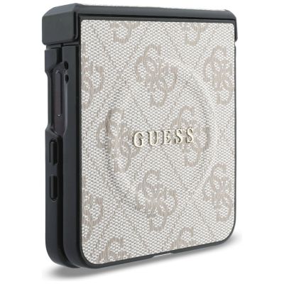 7. Etui Guess 4G Classic MagSafe na Samsung Galaxy Z Flip 8 - różowe