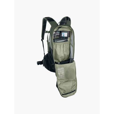 3. Plecak rowerowy EVOC Ride 12 + bukłak Hydration 2 dark olive/black