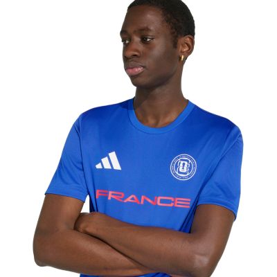 5. Koszulka męska adidas France 26 Jersey niebieska KH2312