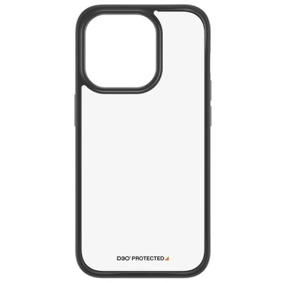 2. Etui PanzerGlass ClearCase na iPhone 15 Pro z certyfikatem Military Grade - przezroczysto-czarne
