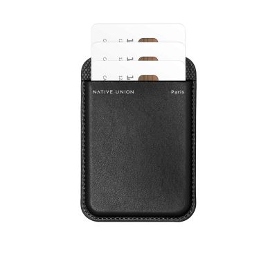 6. Native Union Wallet - skórzany portfel kompatybilny z MagSafe (black)