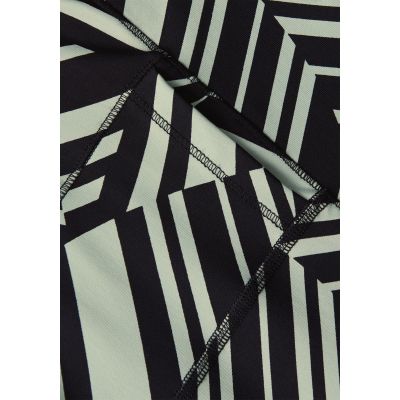 3. Legginsy damskie Casall Essential Printed Tights zielony
