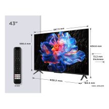 Telewizor 43" TCL 43P6K