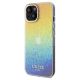 2. Etui Guess IML Faceted Mirror Disco Iridescent na iPhone 14 / 15 / 13 - wielokolorowe