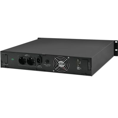 2. Qoltec Zasilacz awaryjny UPS RACK | 1kVA | 800W | LCD