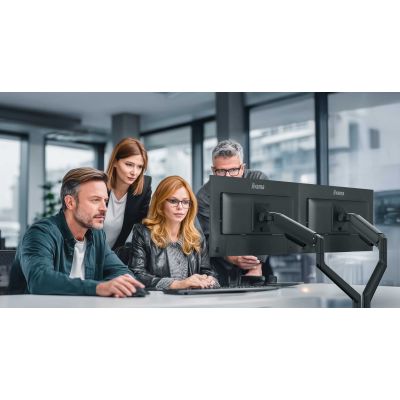 9. iiyama DS4002C-B1 uchwyt / stojak do monitorów 81,3 cm (32") Biurko Czarny