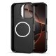 4. Etui Tech-Protect Lamano MagSafe na iPhone 16 Pro - czarno-czerwone
