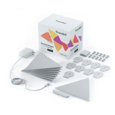 3. Zestaw startowy Nanoleaf Shapes Triangles (9 paneli)