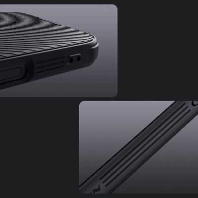 14. Etui Nillkin CamShield Pro Case na iPhone 16 Pro Max z osłoną na aparat - czarne