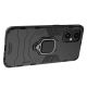 6. Ring Armor pancerne hybrydowe etui pokrowiec + magnetyczny uchwyt OnePlus Nord N20 5G czarny