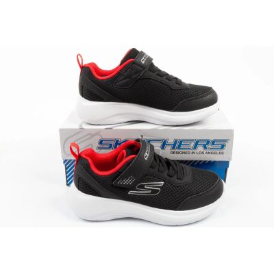 9. Skechers buty dziecięce sportowe Selectors lekkie modne czarne