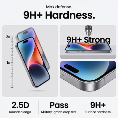 8. Szkło hartowane Tech-Protect Quick Set+ 2-Pack na iPhone 18 Pro Max / 17 pro Max